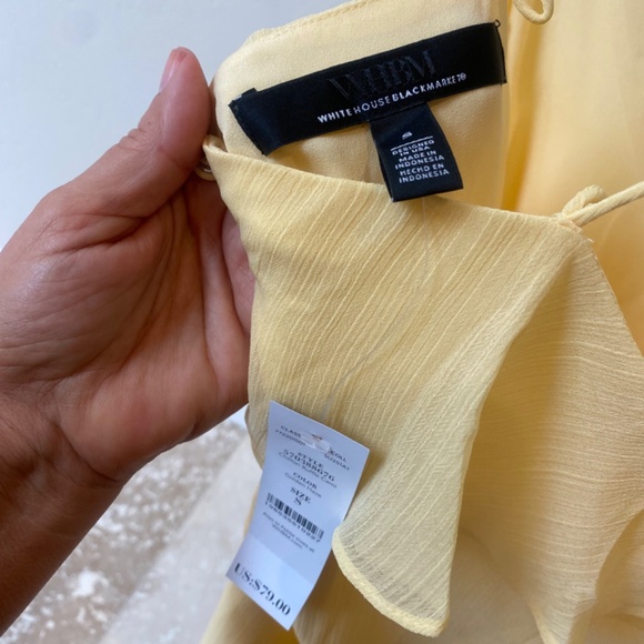 WHBM Ruffle Chiffon Cami - Picture 5 of 5